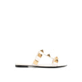 Valentino Garavani Roman Stud Leather Flat Sandals Women