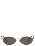 Brunello Cucinelli Unisex Timeless Reflections Sunglasses In Titanium