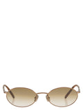 Brunello Cucinelli Women Timeless Reflections Sunglasses In Titanium