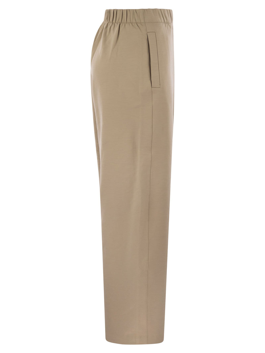 Max Mara Women Filovia - Silk And Cotton Fleece Trousers