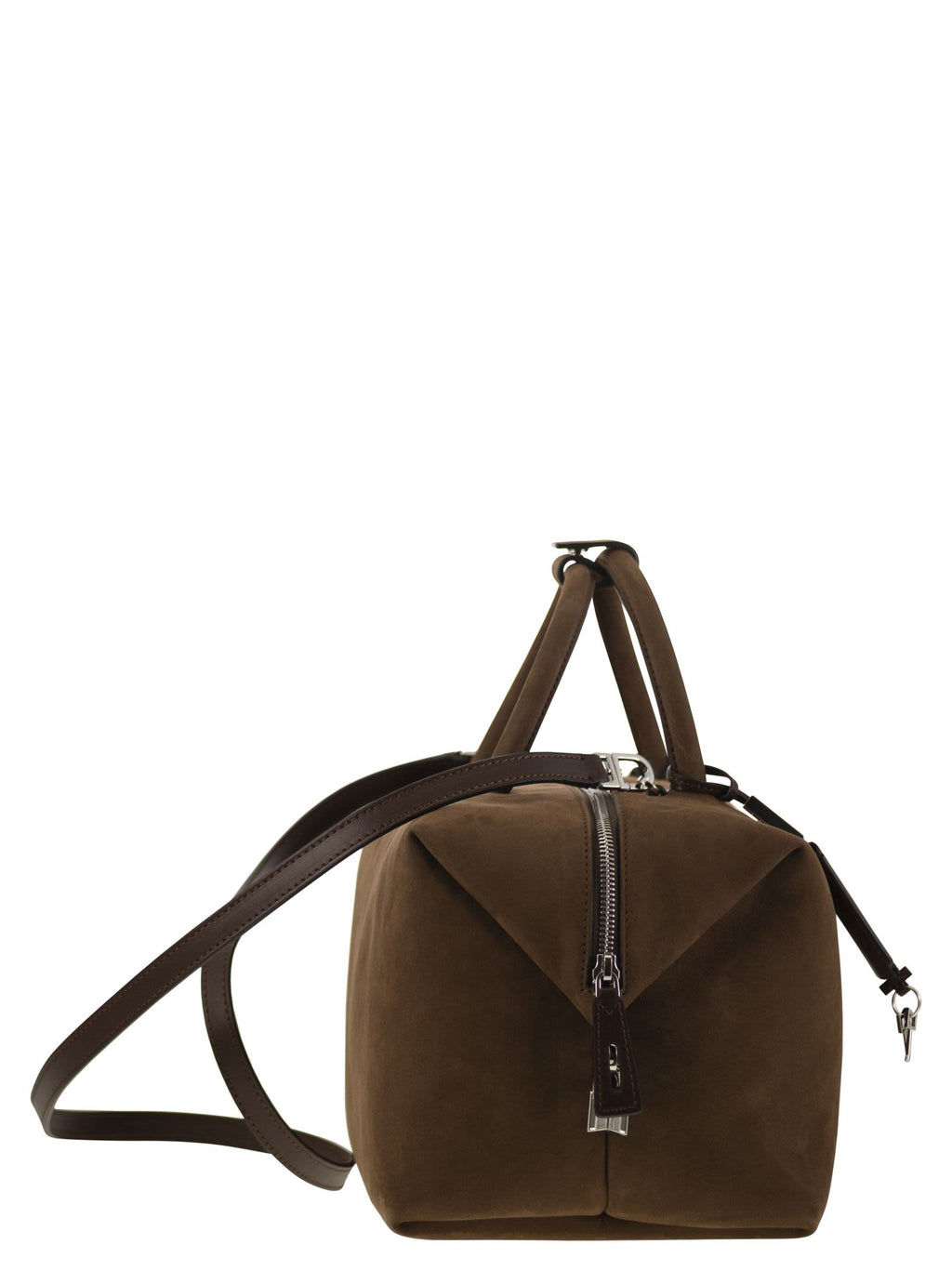 Max Mara Women Holdalllsuede - Large Nubuck Leather Satchel