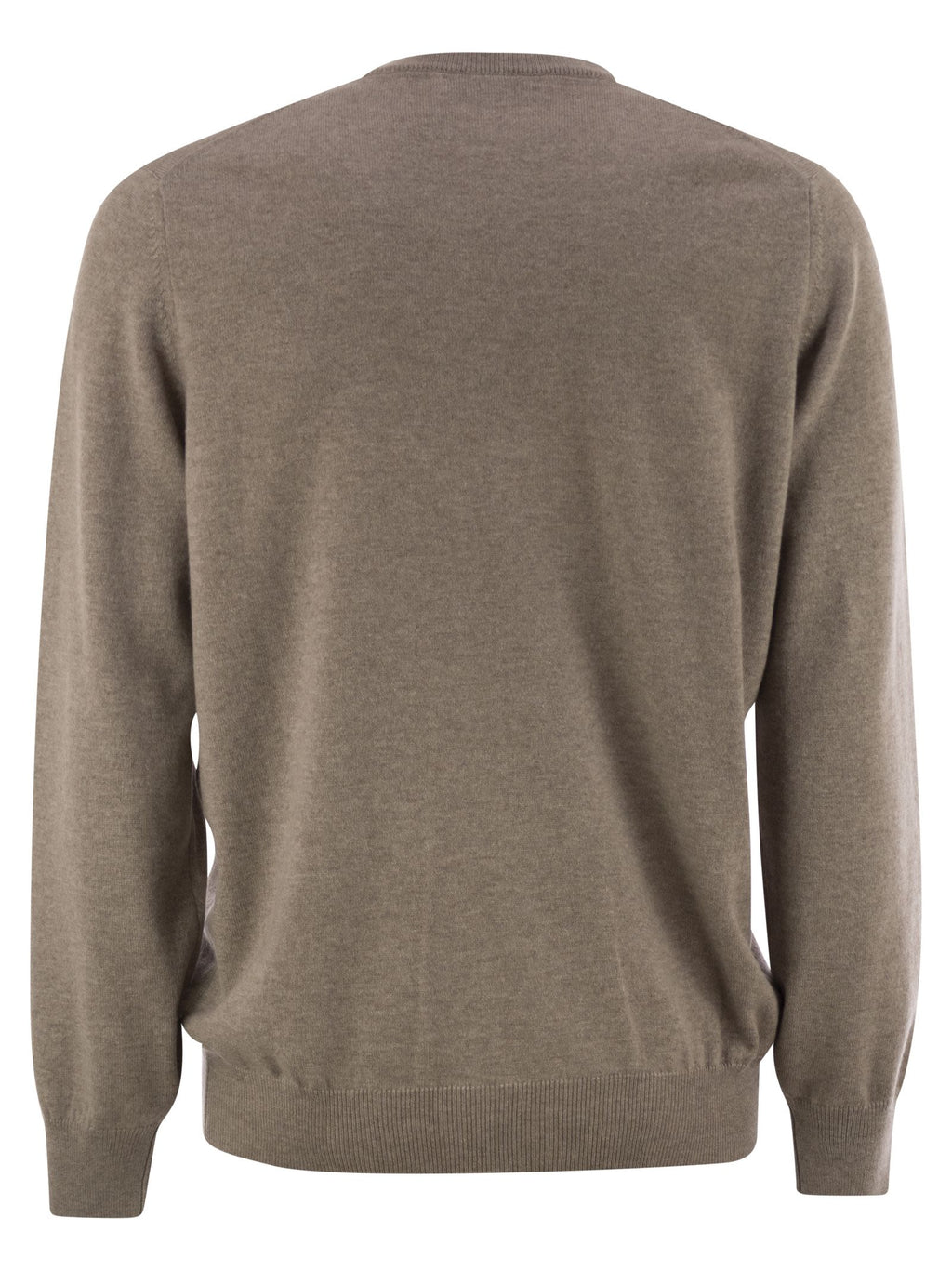 Brunello Cucinelli Men Pure Cashmere Crew-Neck Sweater