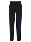 Brunello Cucinelli Men Garment-Dyed Leisure Fit Trousers In American Pima Comfort Cotton With Pleats