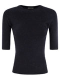 Brunello Cucinelli Women Sparkling Ribbed Cashmere Sweater
