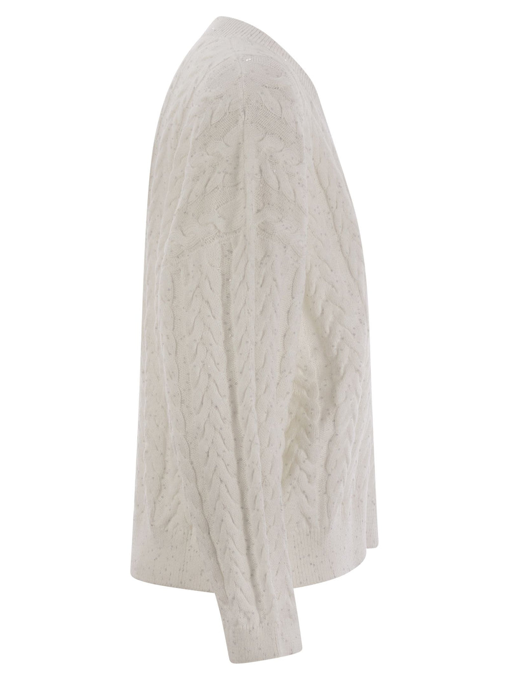 Brunello Cucinelli Women Dazzling Double Cable Cotton Jersey