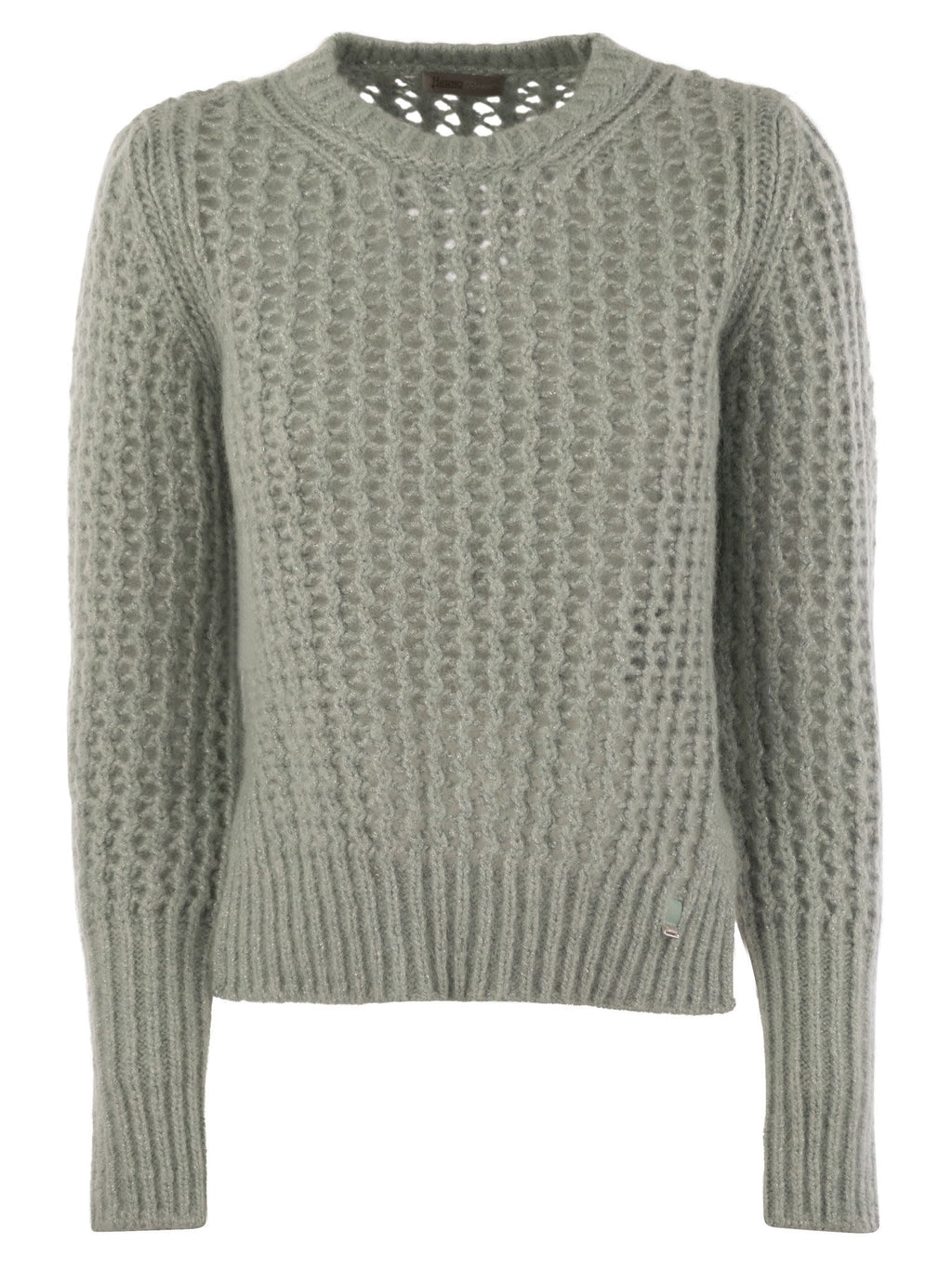 Herno Women Knitwear In Alpaca And Wool Yarn