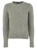 Herno Women Knitwear In Alpaca And Wool Yarn