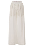 Brunello Cucinelli Women Relaxed Light Cotton Trousers