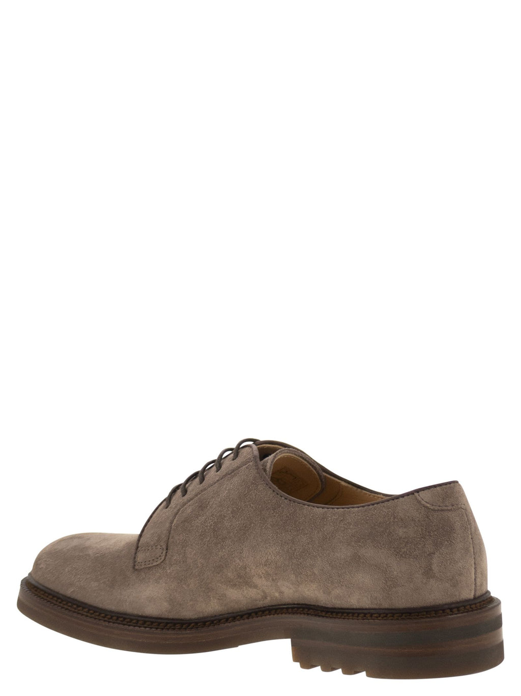 Brunello Cucinelli Men Suede Derby