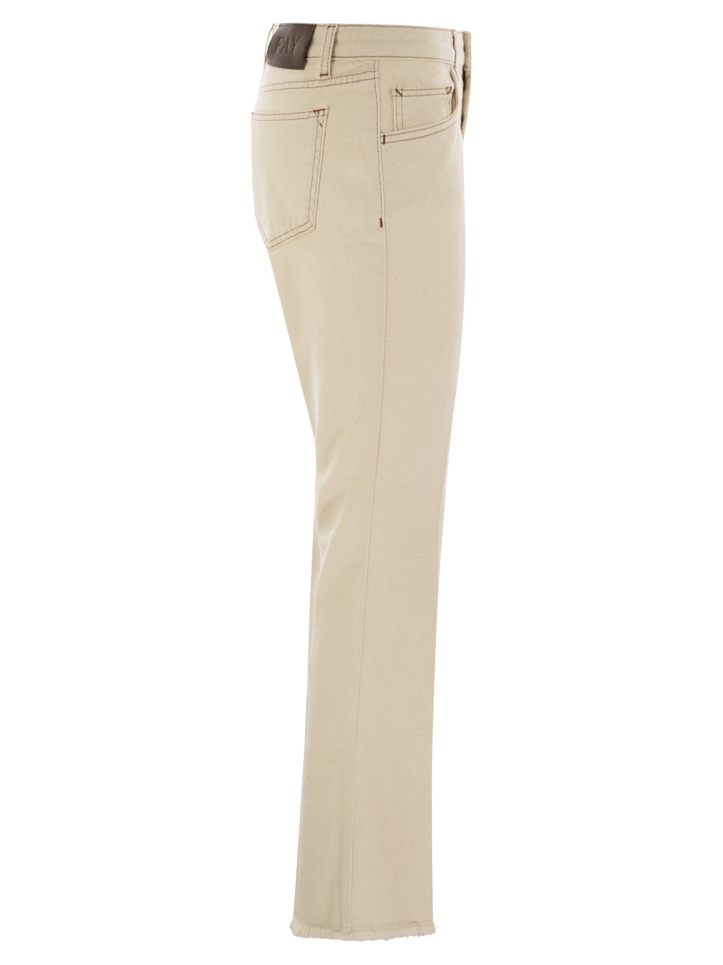 Fay Women Denim 5-Pocket Trousers
