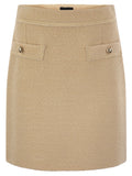 Fay Women Wool Short Skirt