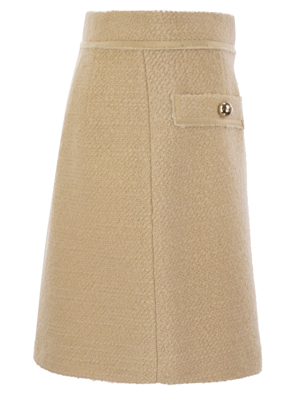 Fay Women Wool Short Skirt