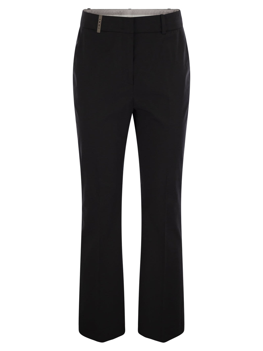 Peserico Women Stretch Cotton Trousers