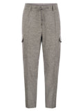 Peserico Men Wool, Silk And Cashmere Jogger Trousers
