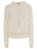 Peserico Women Pure Cotton Cordonet Jumper With Sequins