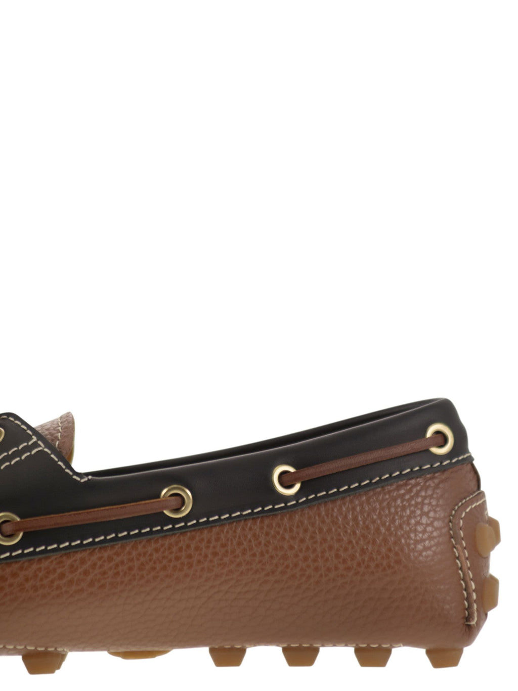 Tod's Women Leather Boat Bubble Grommet