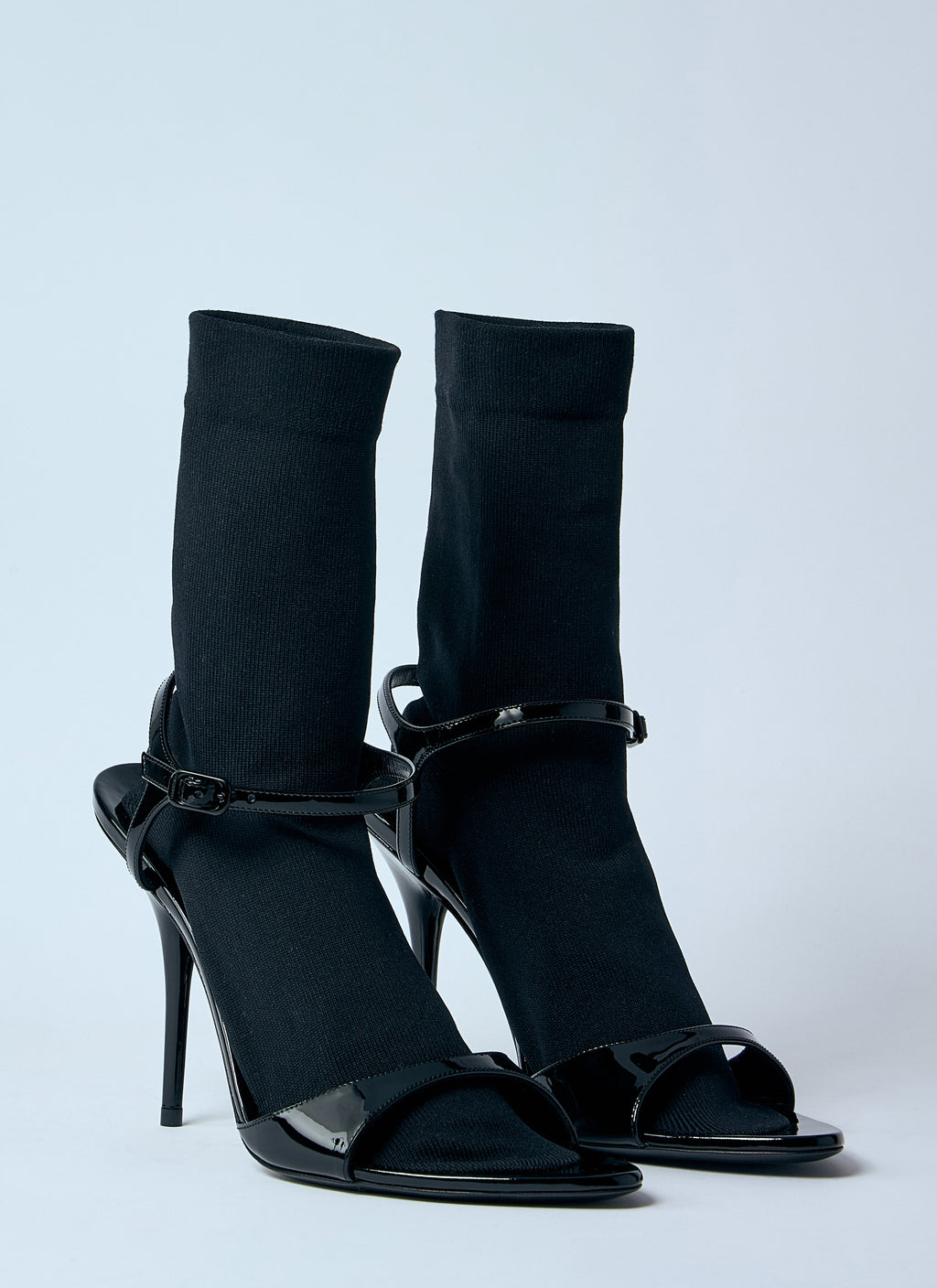 Balenciaga Women Avenue Sock 110Mm Heel Sandals