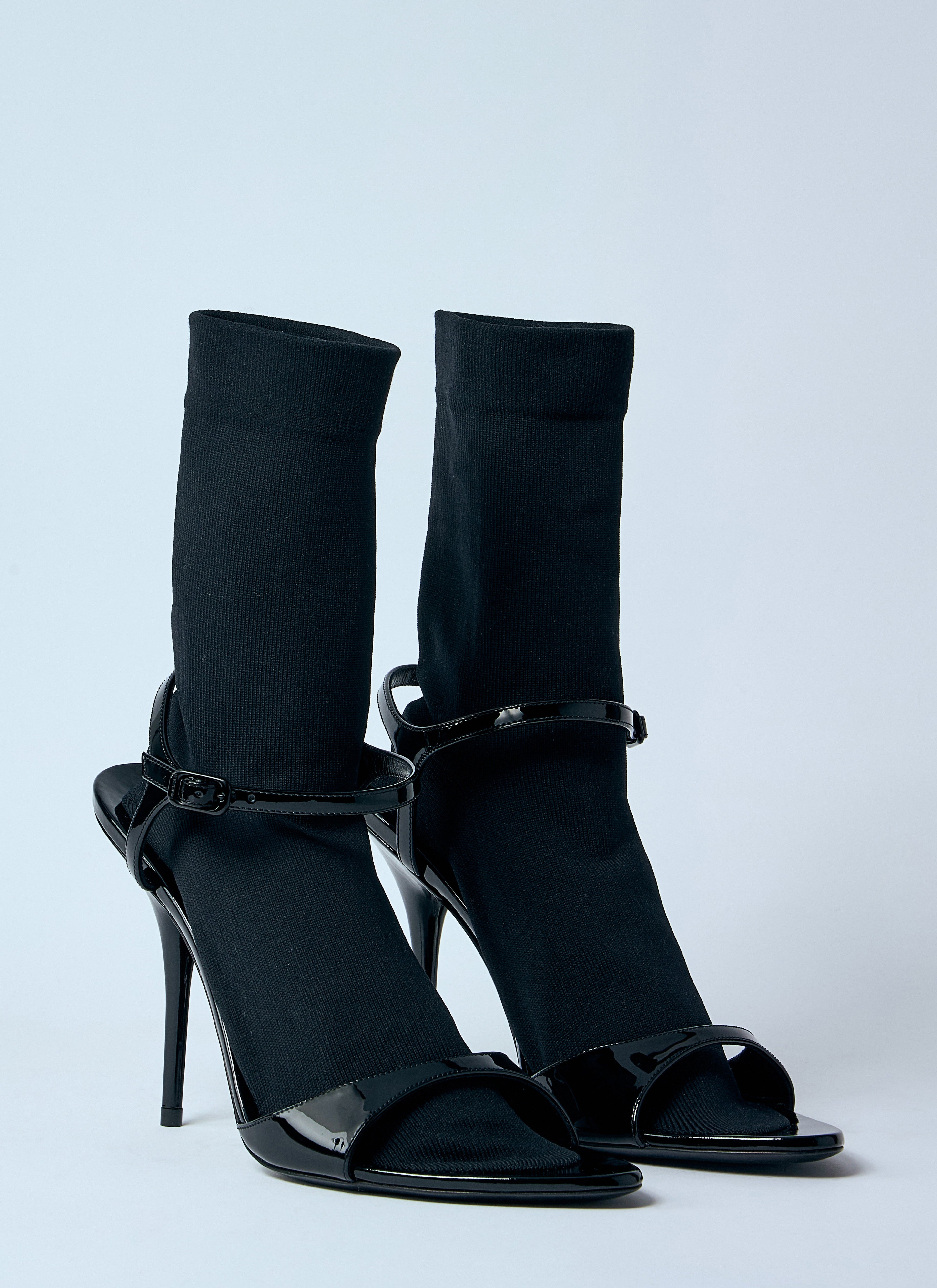 Balenciaga Women Avenue Sock 110Mm Heel Sandals