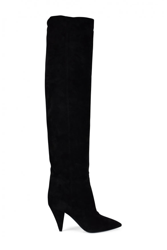 Saint Laurent Women Thigh-High Boots Kiki
