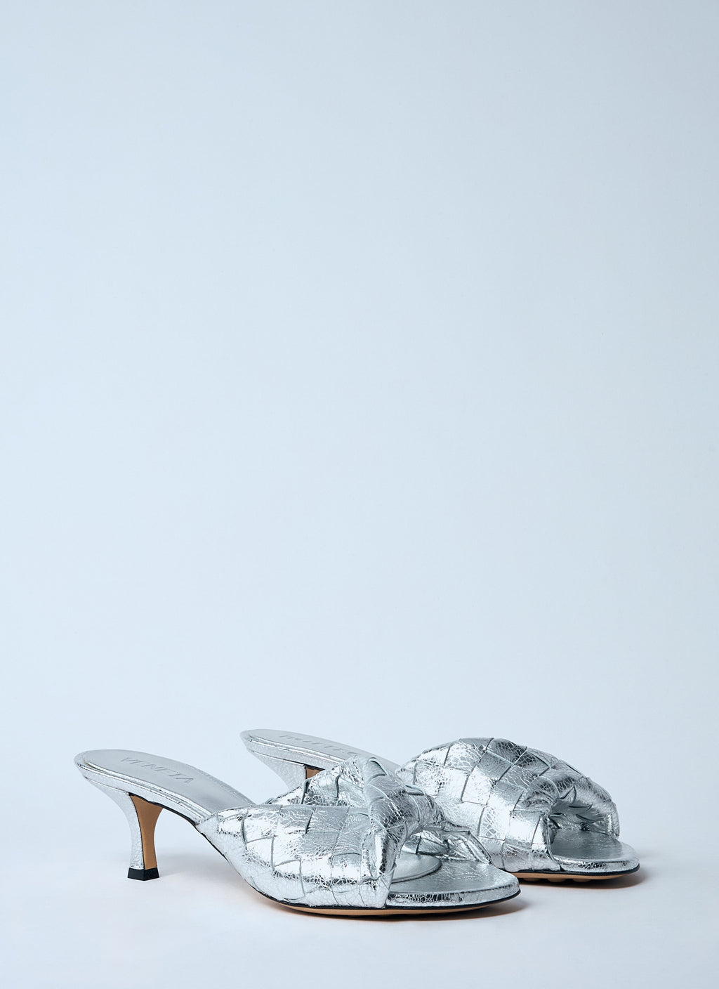 Bottega Veneta Women Blink Heeled Mules