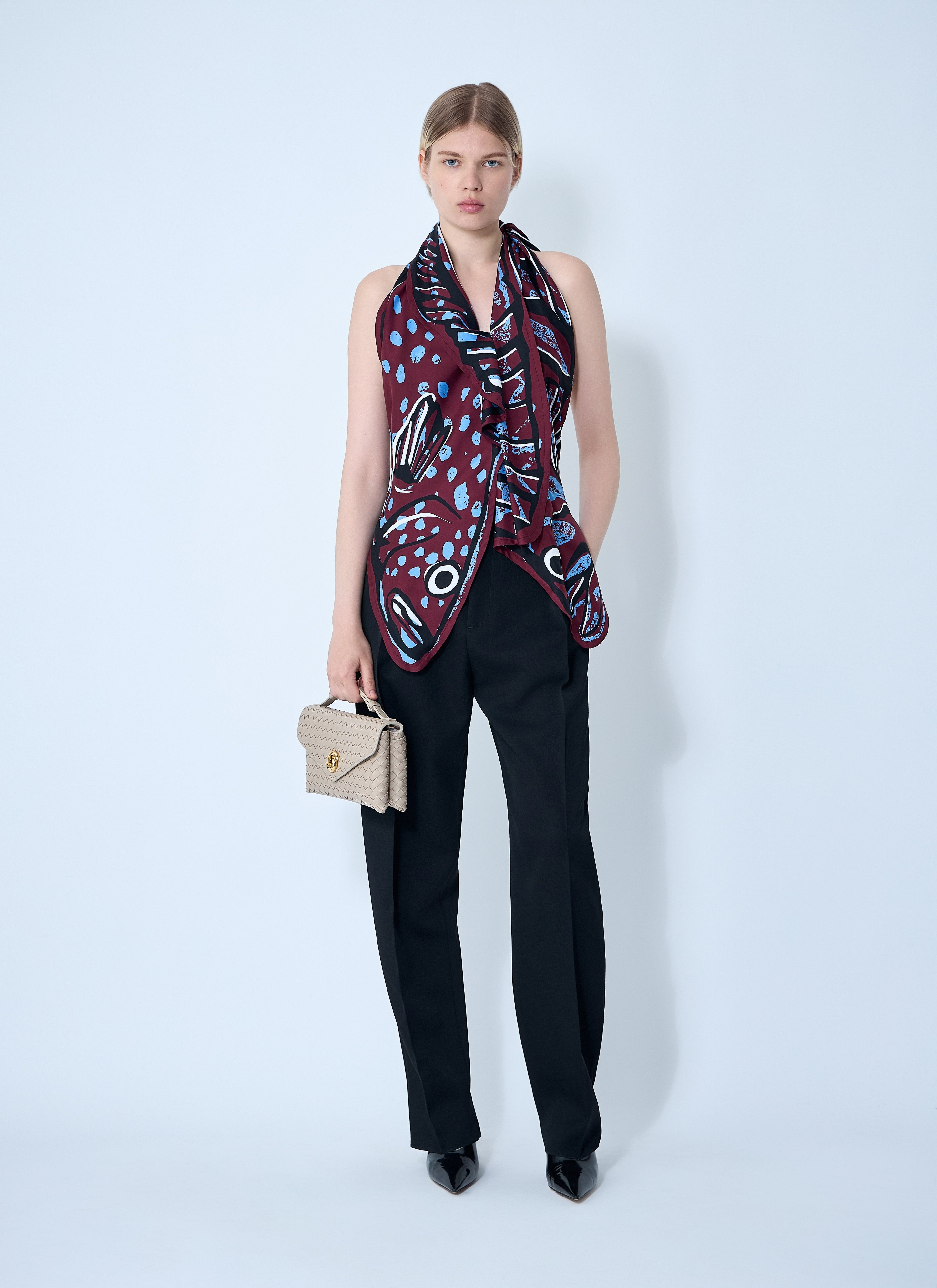 Bottega Veneta Women Tailored Wool Pants