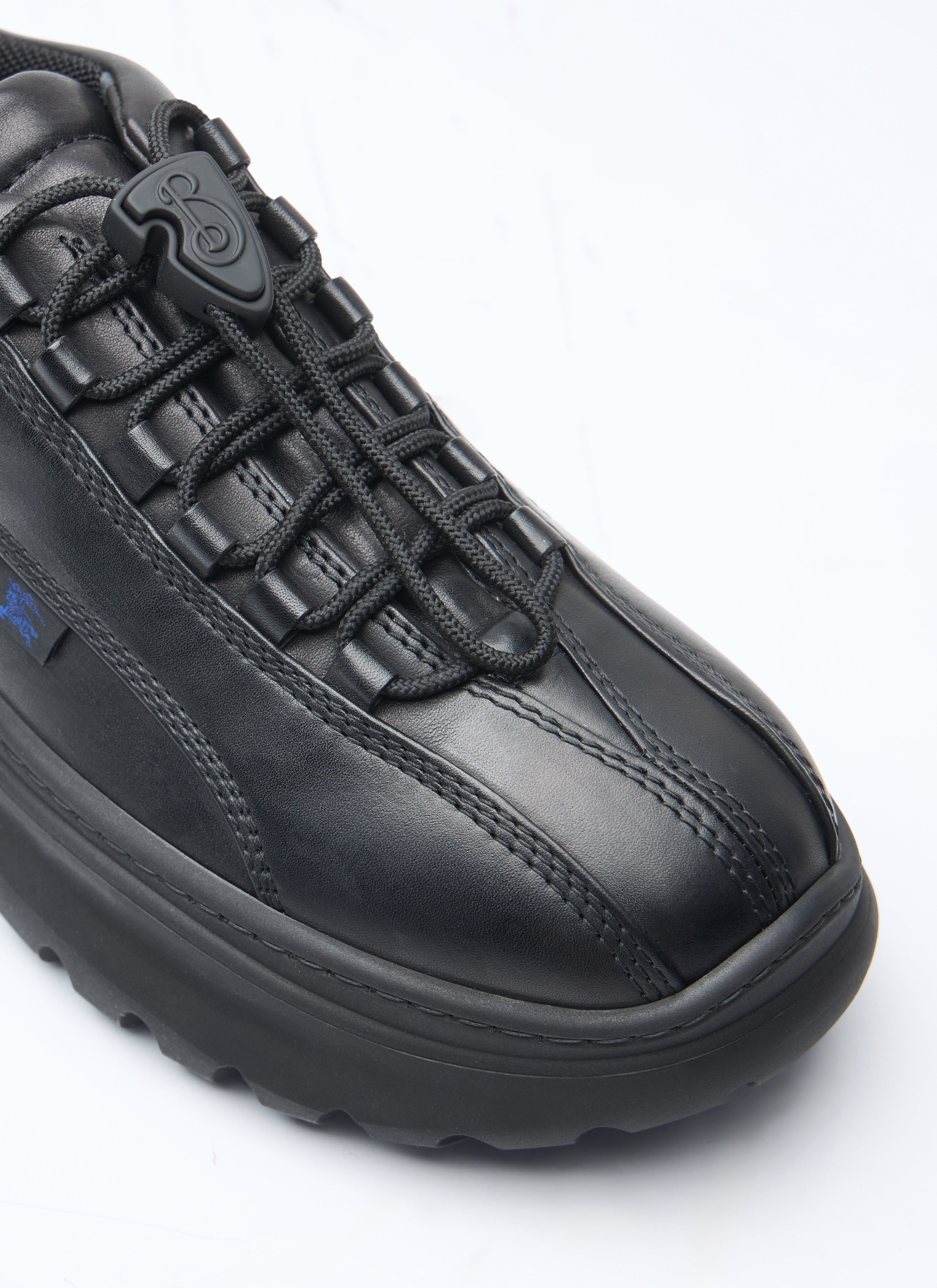 Burberry Men Leather Scoot Sneakers