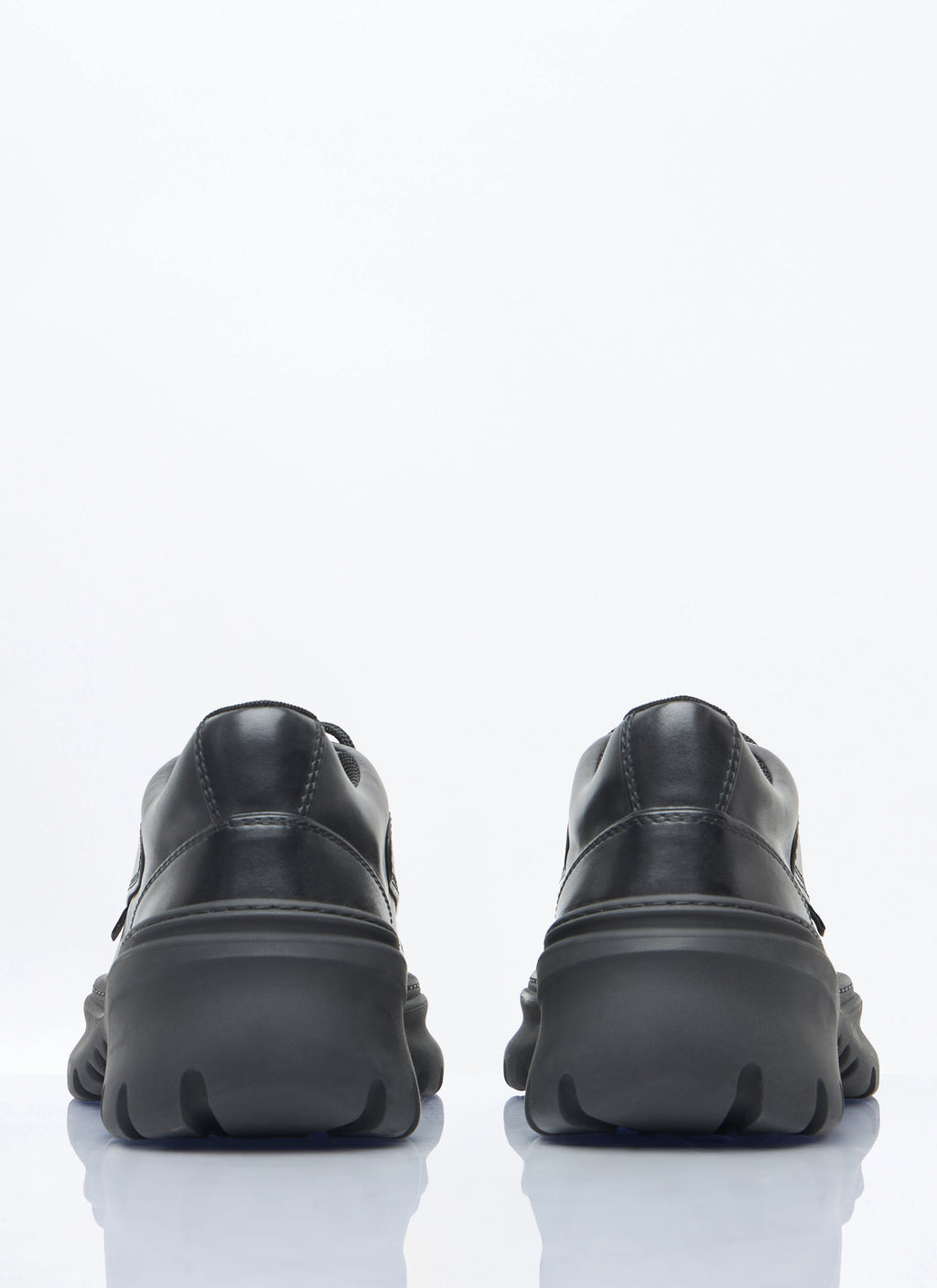 Burberry Men Leather Scoot Sneakers