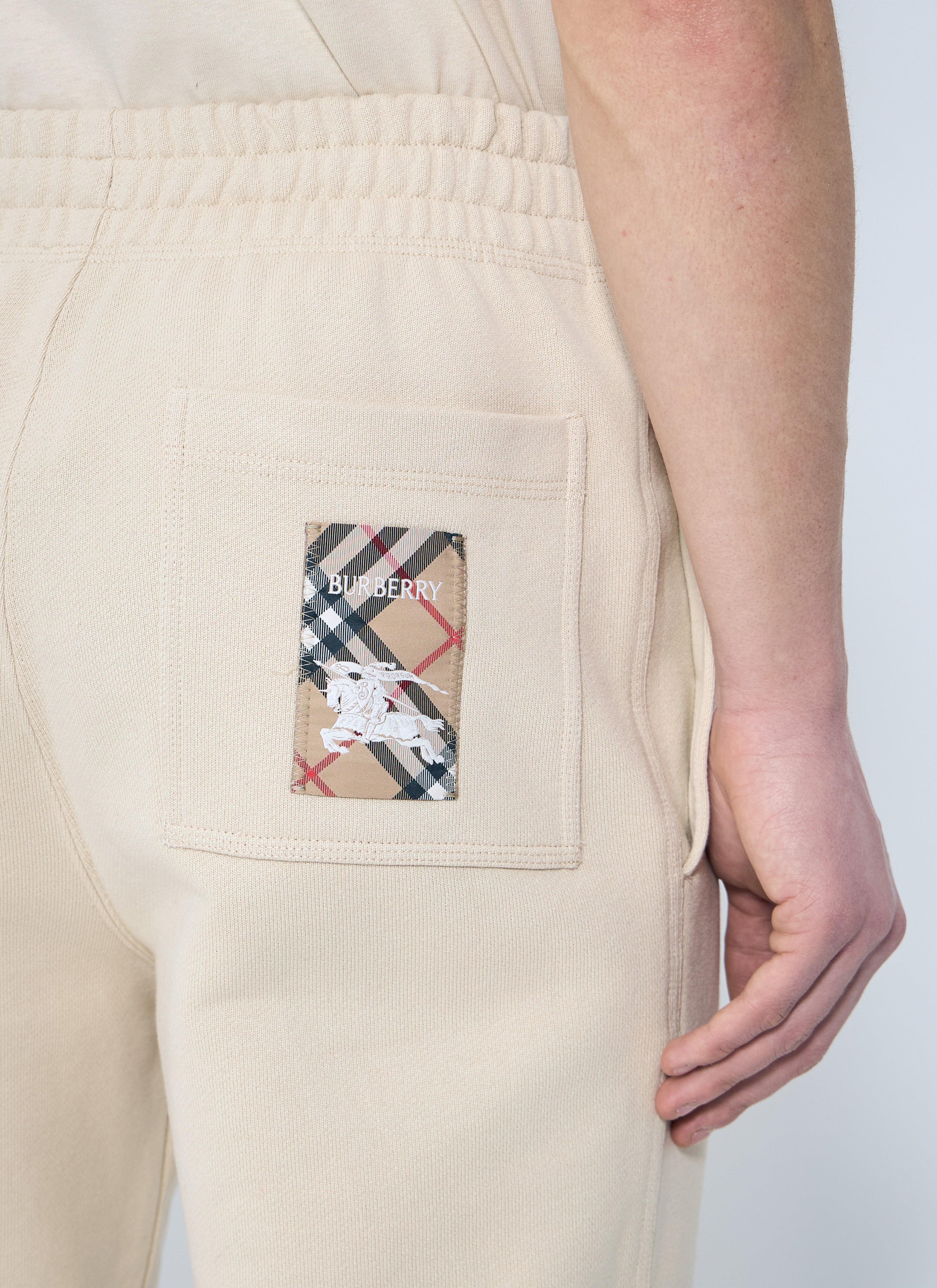 Burberry Men Logo Patch Track Pants
