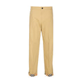 Burberry Men Burberry Check Turn Up Pants