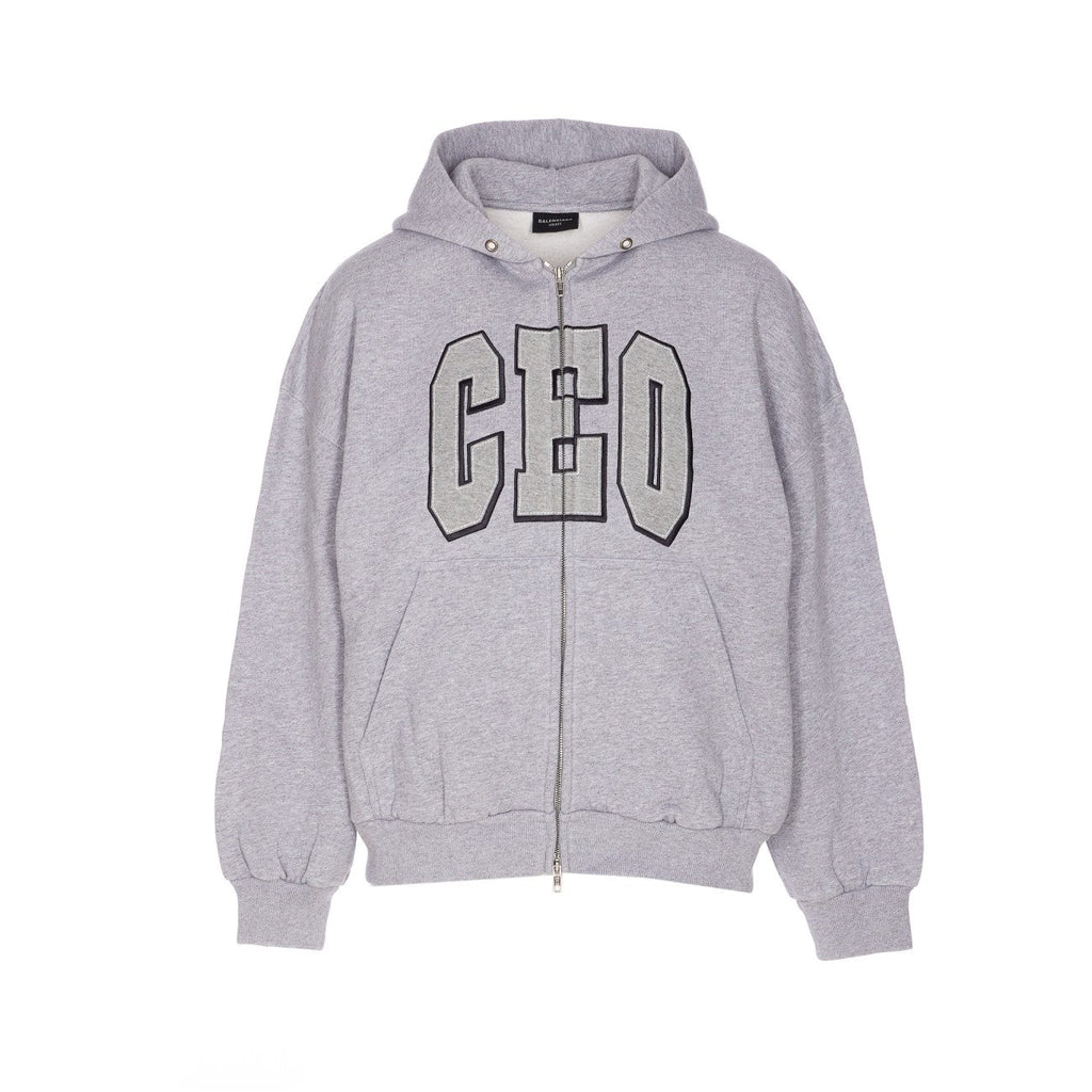 Balenciaga Women Ceo Team Zip Hoodie