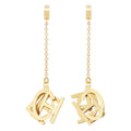 Chloe' Women Chloe' Letters Earrings