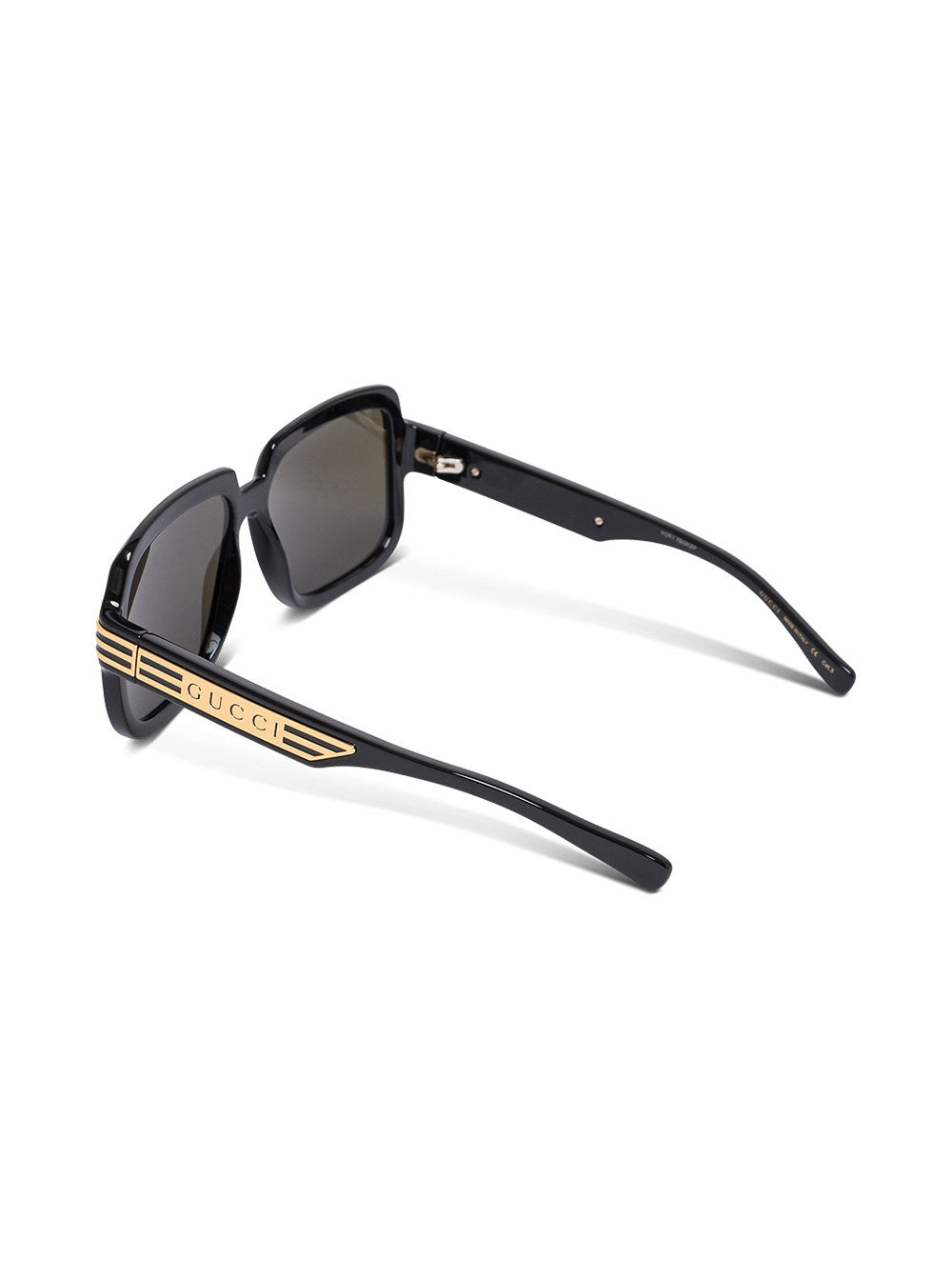 Gucci Women Square Black Sunglasses