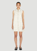 Ganni Women Zebra Print Mini Dress