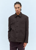 Gucci Men Technical Cotton-Blend Jacket