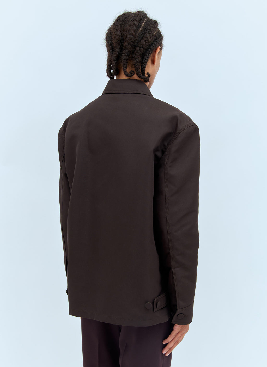 Gucci Men Technical Cotton-Blend Jacket