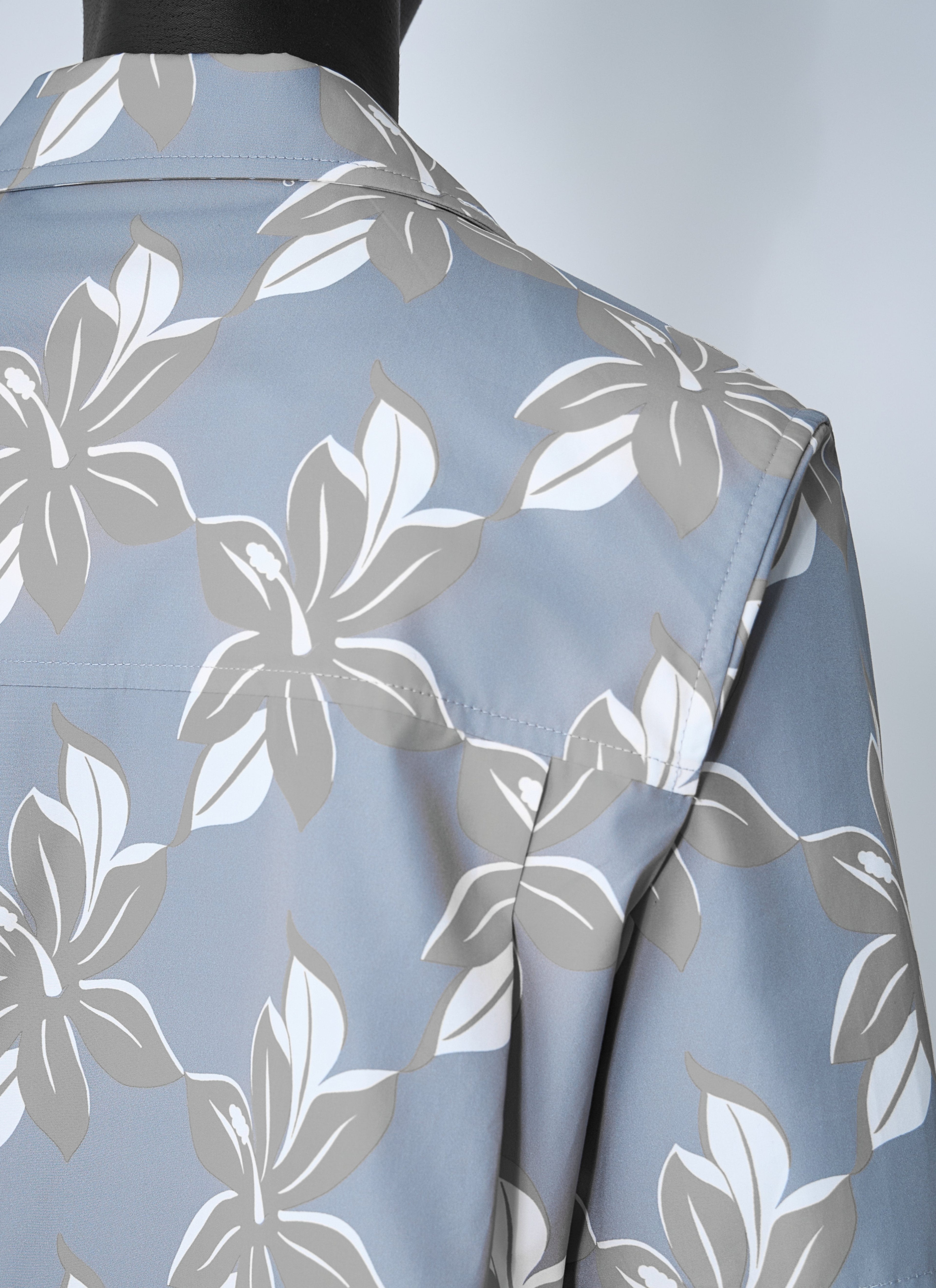Gucci Men Printed Cotton Poplin Shirt