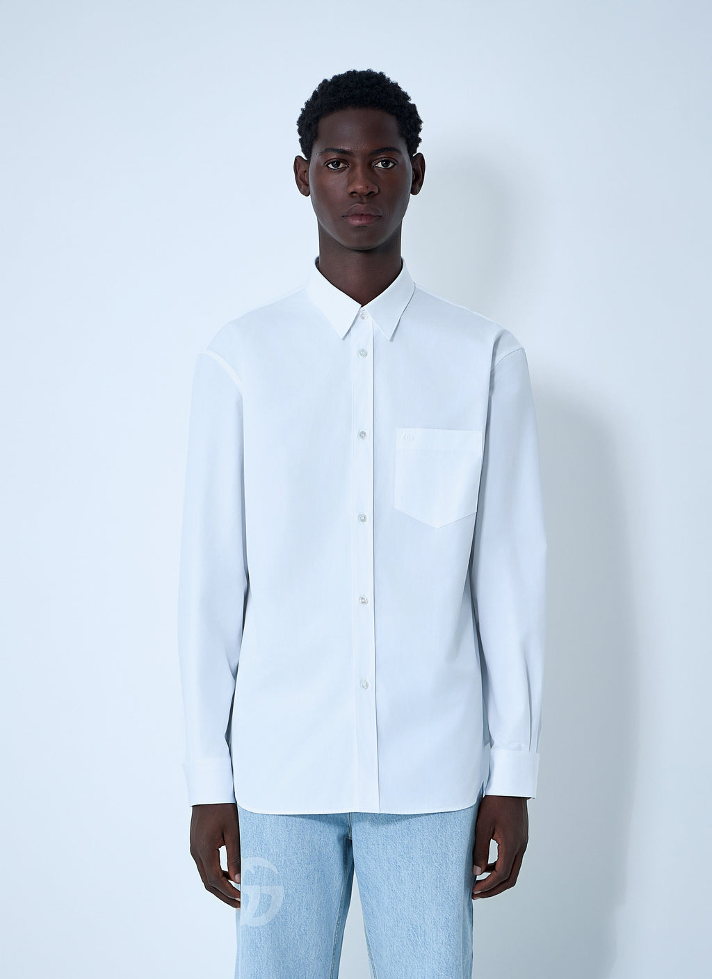 Gucci Men Button-Down Shirt