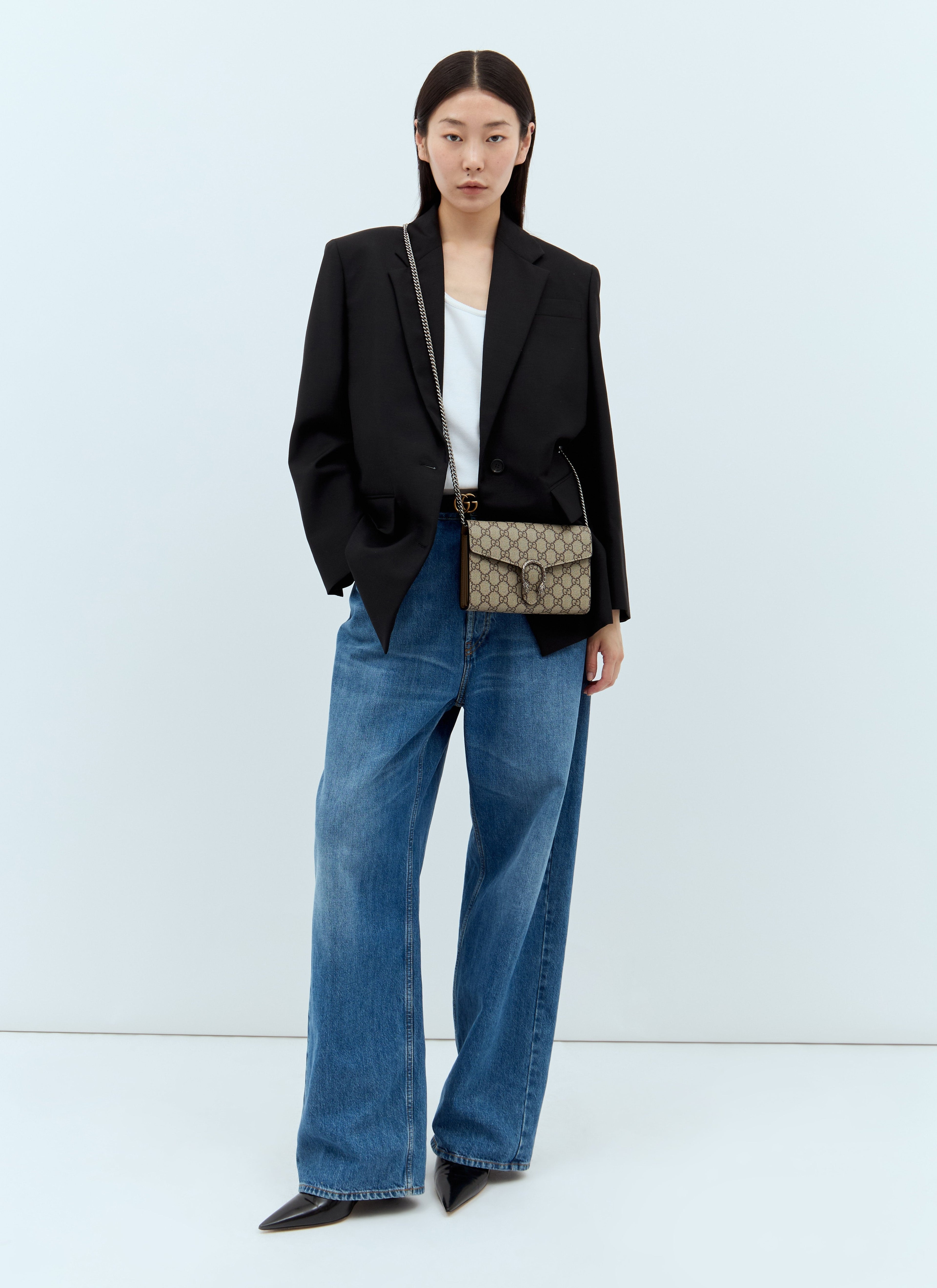 Gucci Women Dionysus Supreme Chain Shoulder Bag