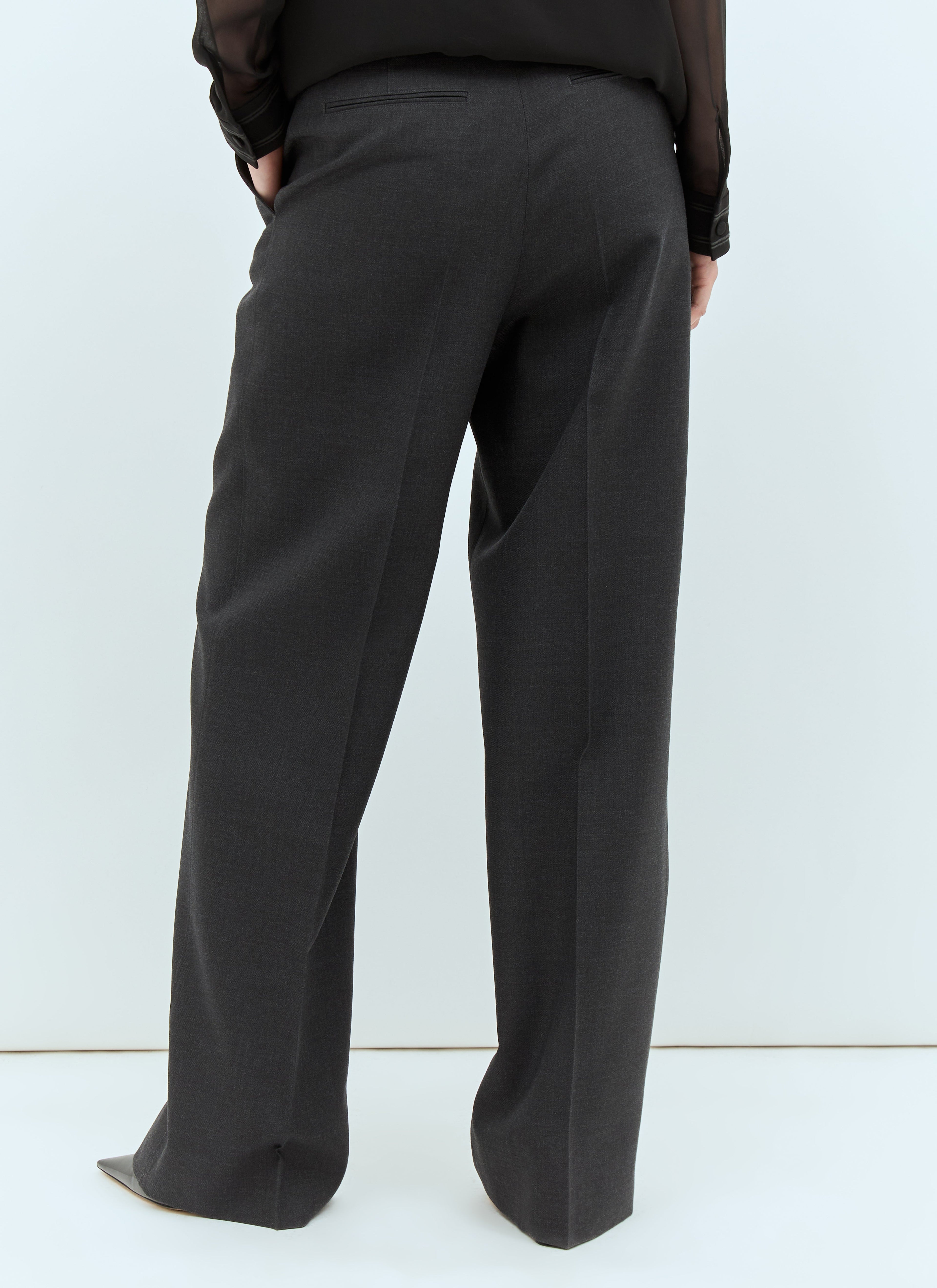 Gucci Women Wool Tailored Pants