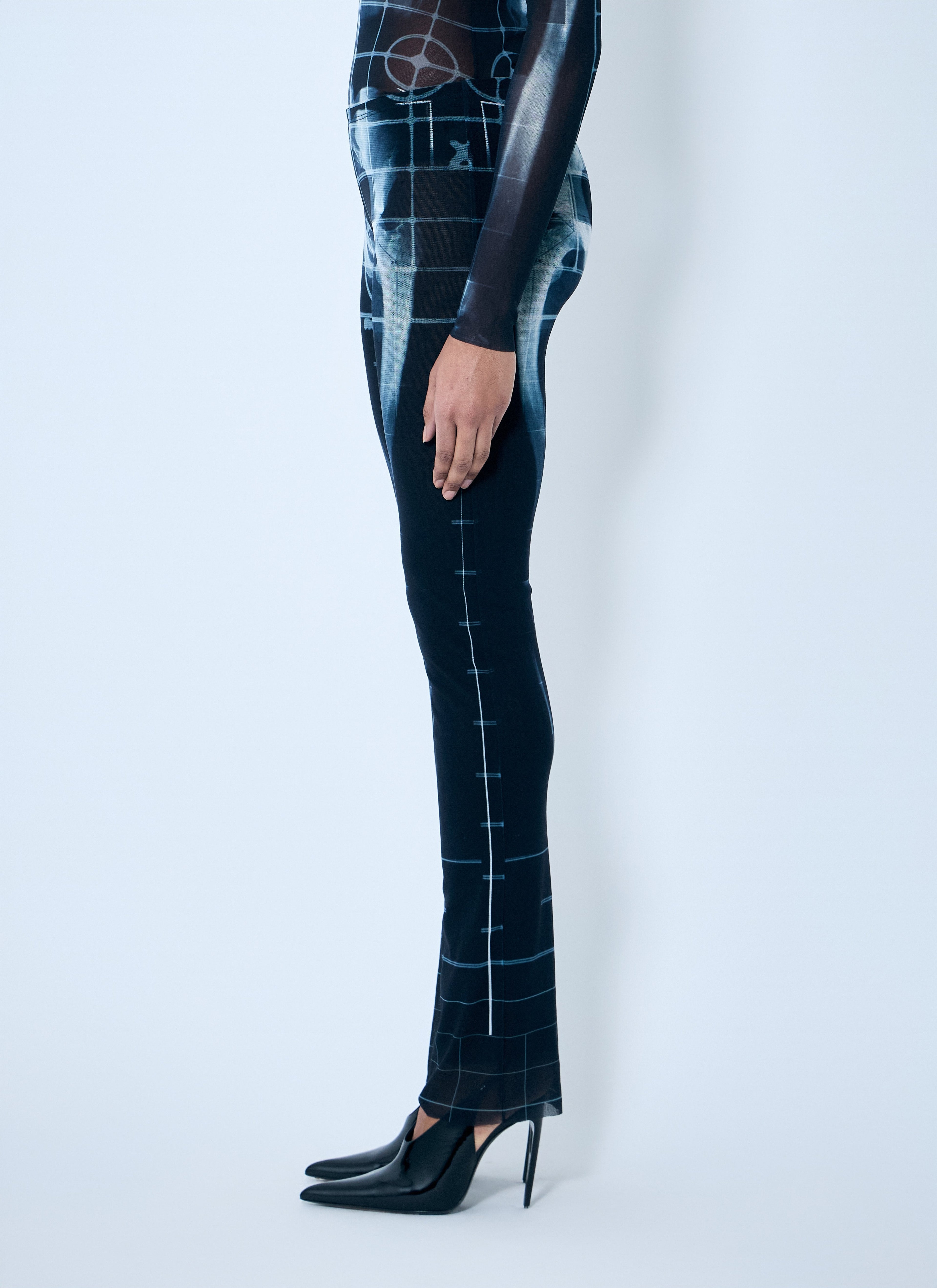 Jean Paul Gaultier Women Squeletor Mesh Pants