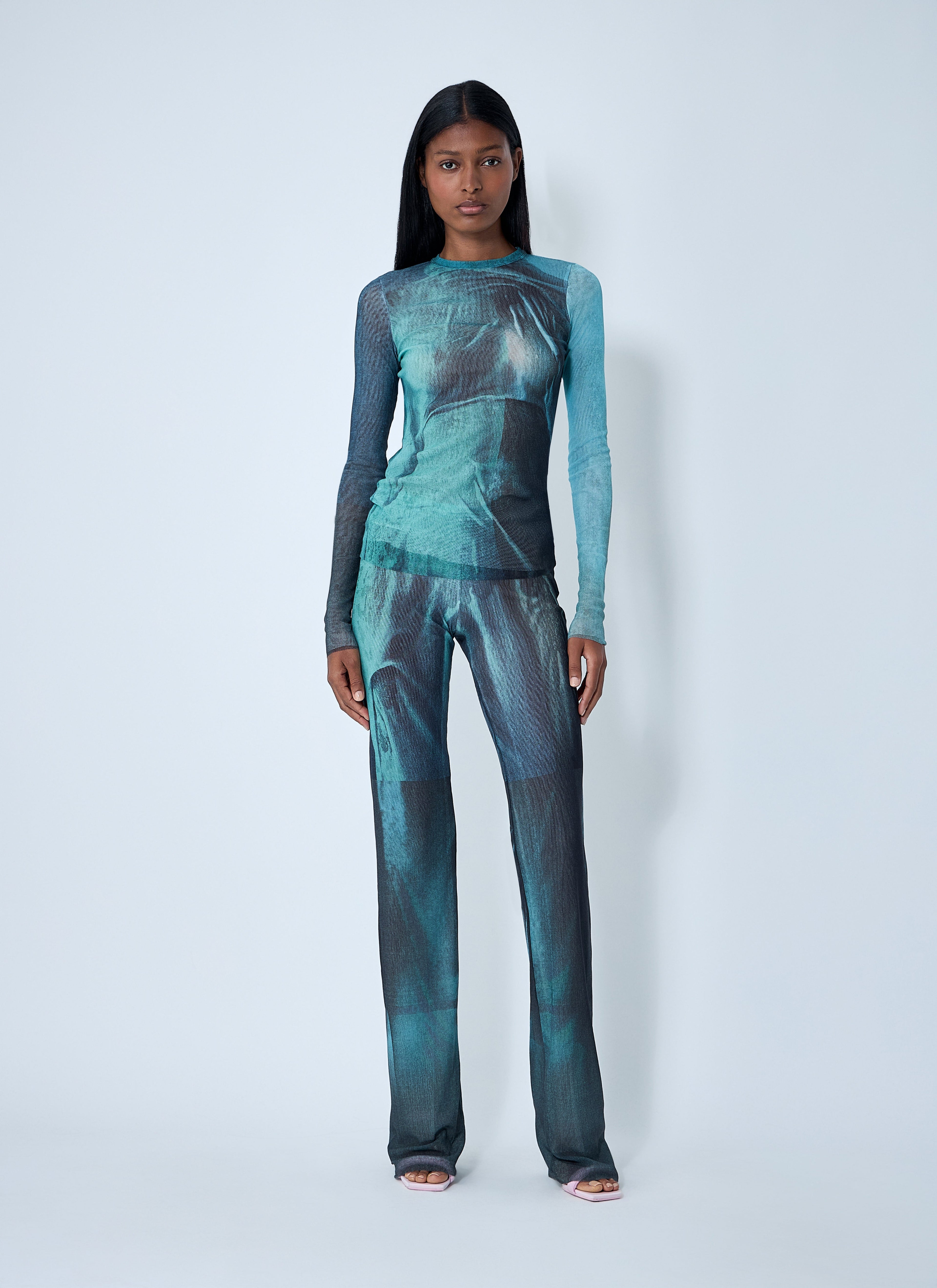 Jean Paul Gaultier Women Water Mesh Pants
