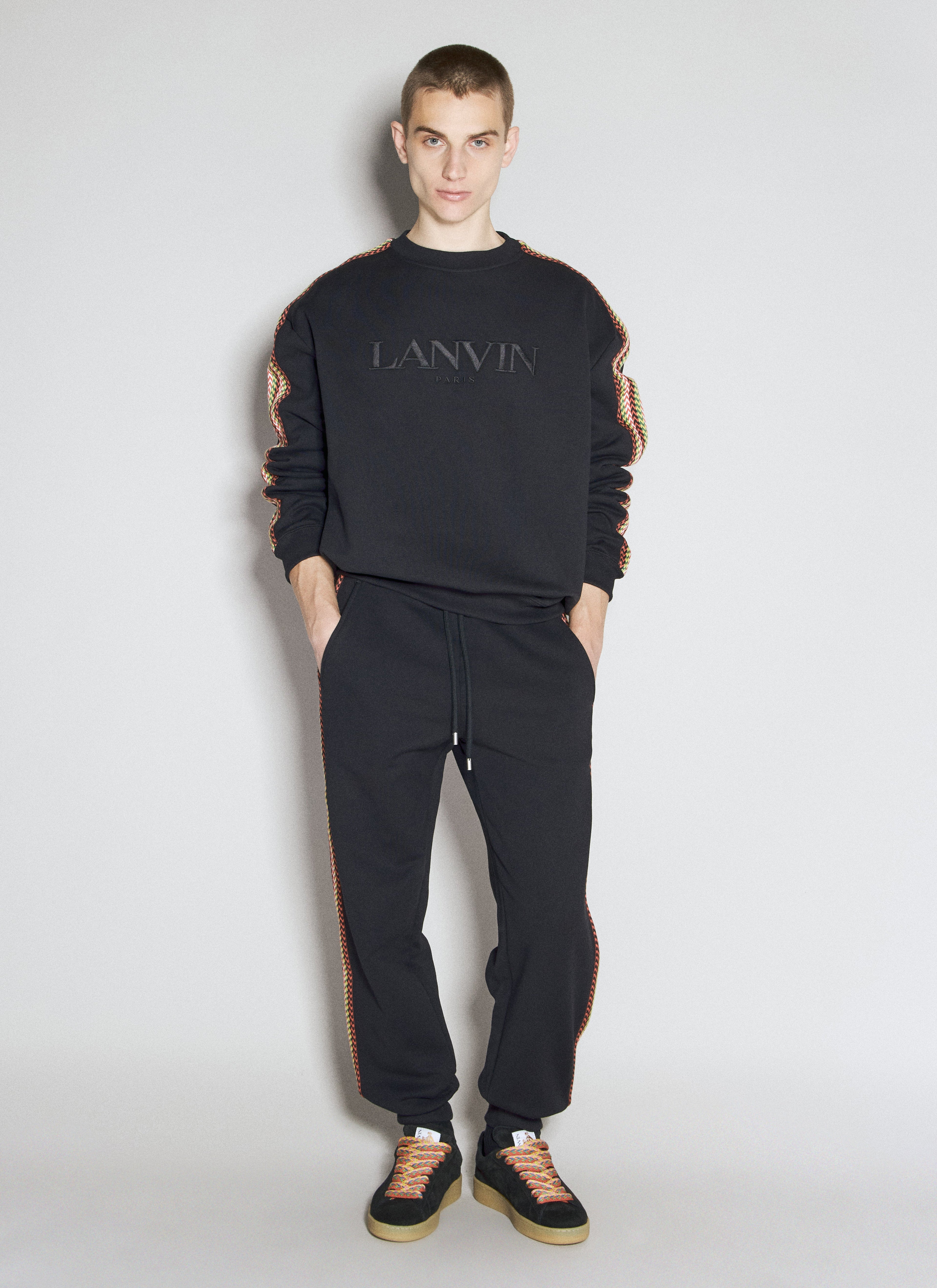 Lanvin Men Side Curb Track Pants