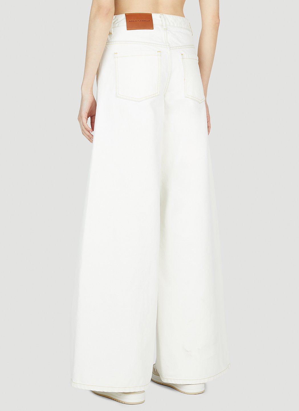 Moncler X Alicia Keys Women Wide Leg Pants
