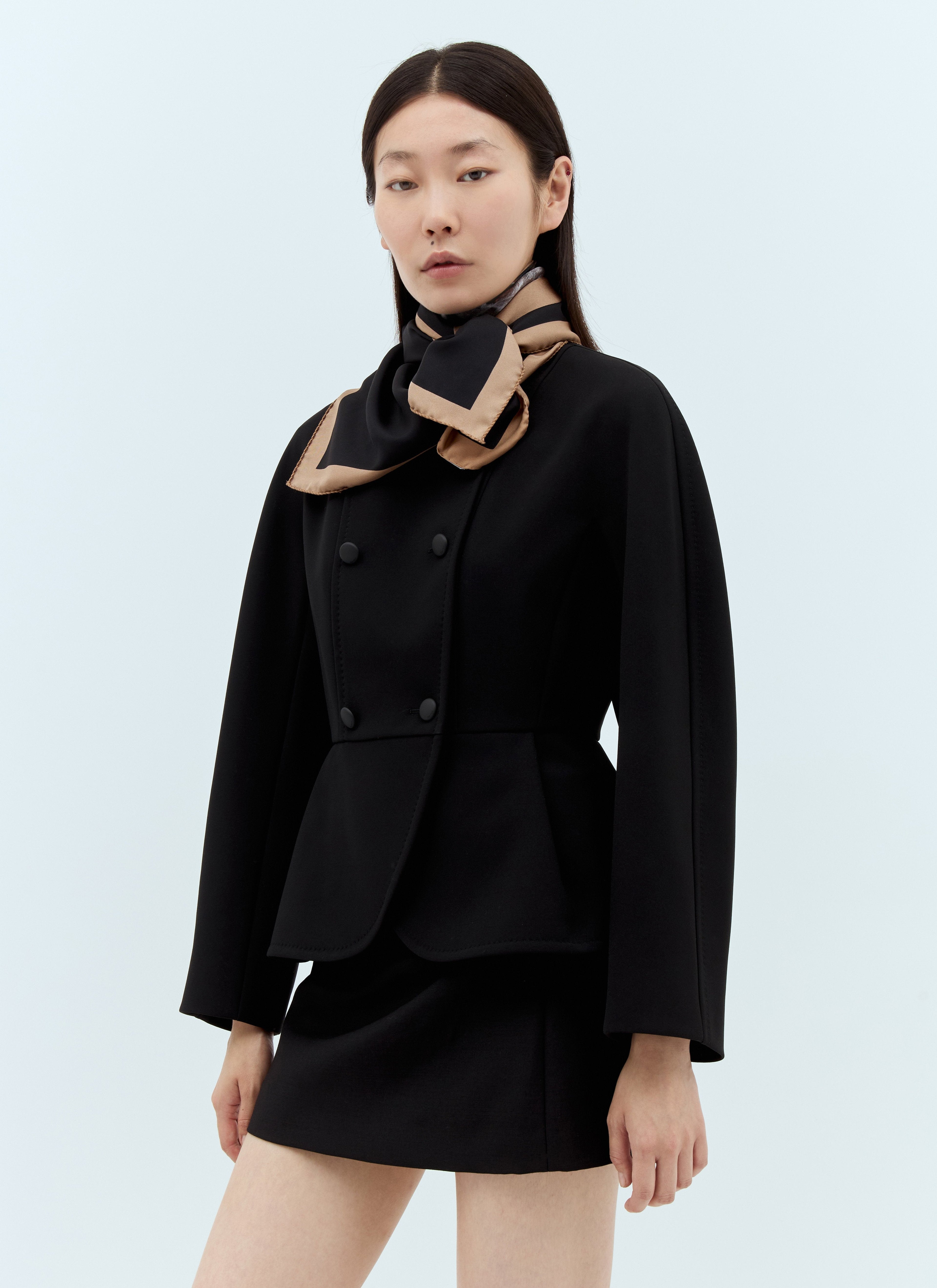 Max Mara Women Printed Silk Scarf