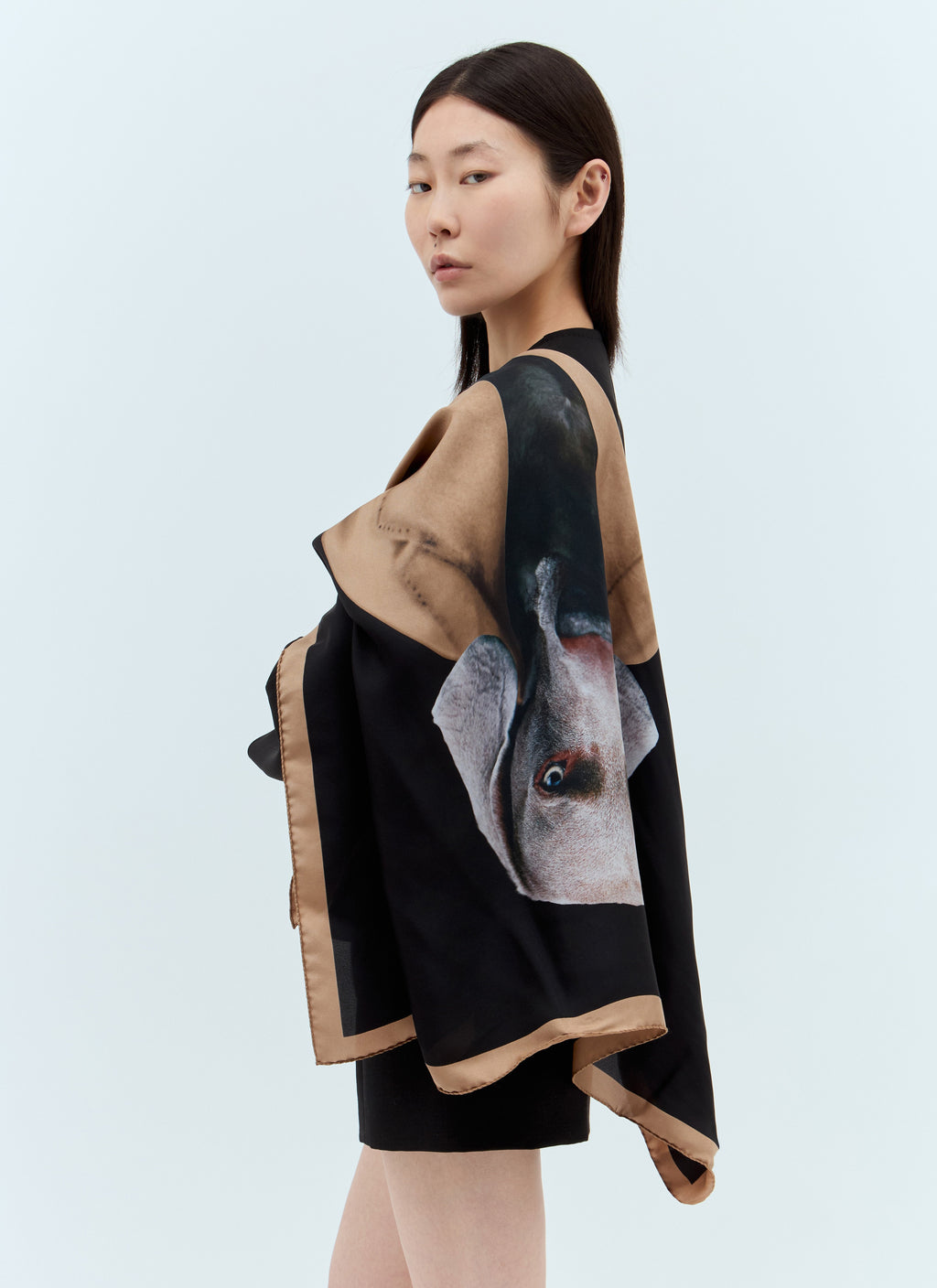 Max Mara Women Printed Silk Scarf