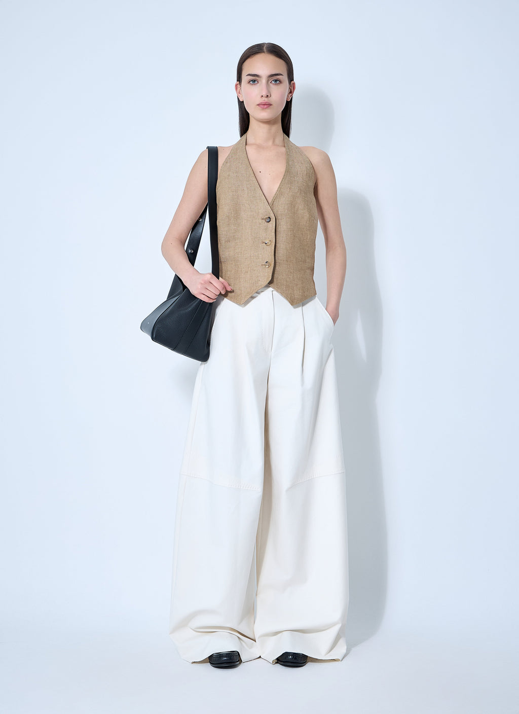 Max Mara Women Sauro Halterneck Waistcoat