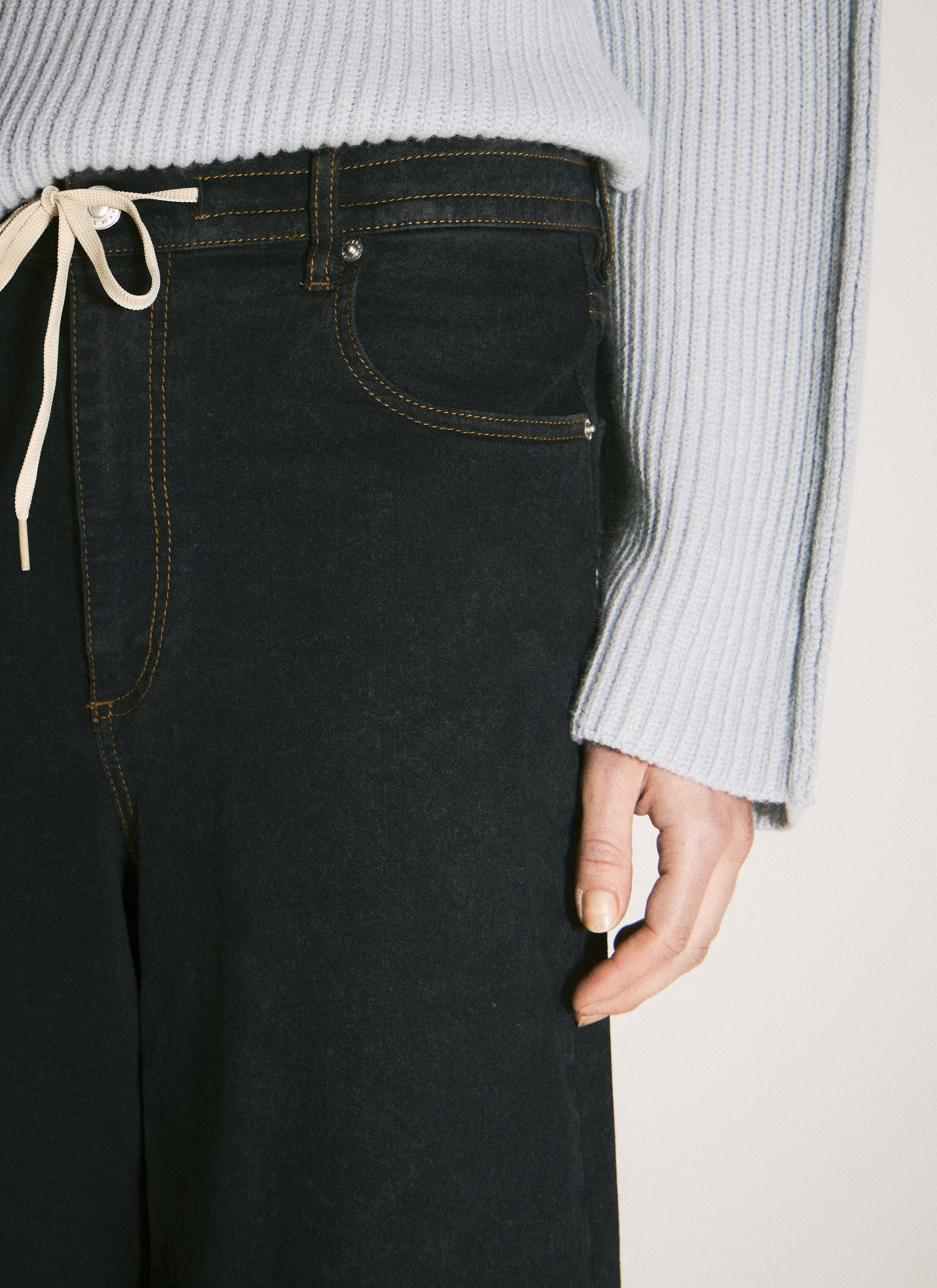 Marni Women Wide-Leg Stretch Jeans