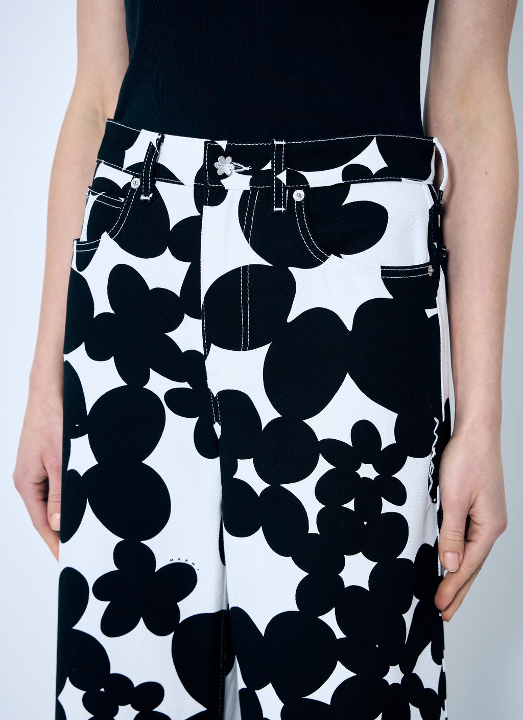 Marni Women Dillies Print Pants