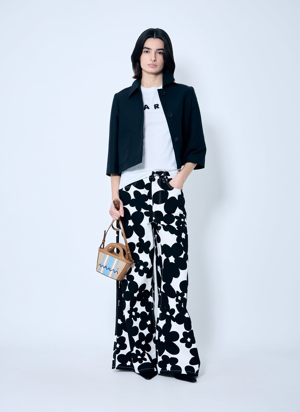 Marni Women Logo Motif T-Shirt
