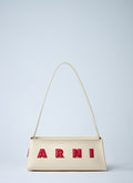 Marni Women Leather Baguette Musuem Shoulder Bag
